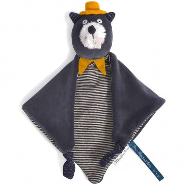 Doudou Plat Chat Alphonse Les Moustaches - Moulin Roty