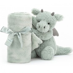 Peluche Doudou Couverture Dragon Bashful - Jellycat