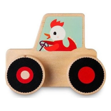 Coffret de construction Tracteur en bois