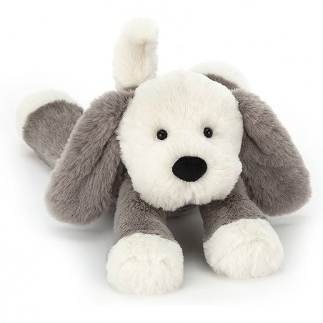 Peluche Chien Smudge Gris 34 cm - Jellycat