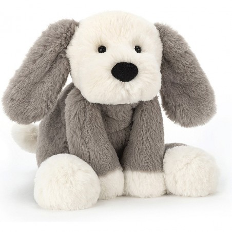 Peluche Chien Smudge Gris 34 cm - Jellycat