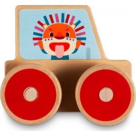 Coffret Voiture en bois à assembler