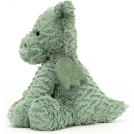 Peluche dragon vert Fuddlewuddle - 23 cm - Jellycat