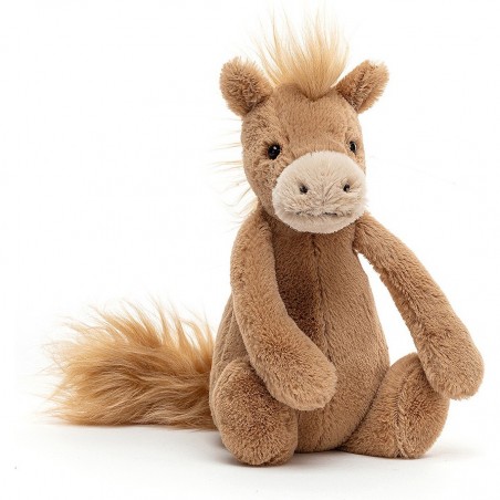 Petite peluche cheval Bashful de - 18 cm - Jellycat