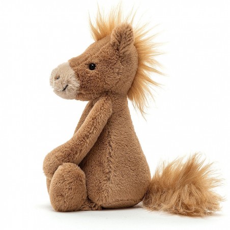 Petite peluche cheval Bashful de - 18 cm - Jellycat