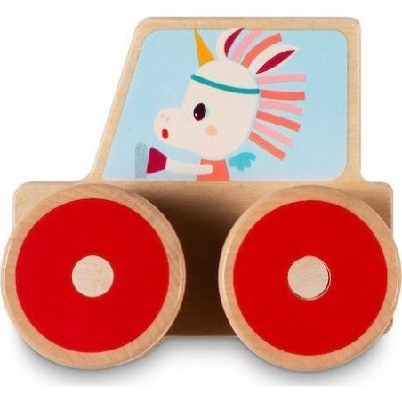 Coffret Voiture en bois à assembler