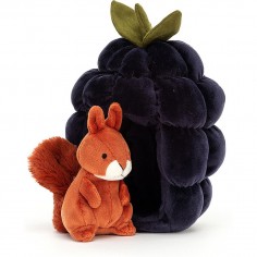 Peluche Ecureuil dans sa maison Bramblings - Jellycat