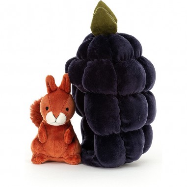 Peluche Ecureuil dans sa maison Bramblings - Jellycat