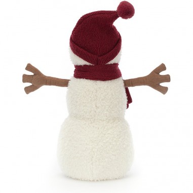 Grande Peluche Teddy Snowman - 34cm - Jellycat