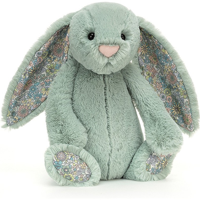 Jellycat Peluche Lapin Sage Blossom Bashful 31 cm