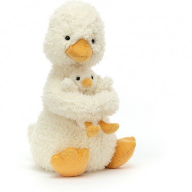 Peluche maman & bébé canards Huddles - Jellycat