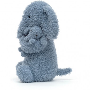 Peluche maman & bébé éléphants Huddles - Jellycat