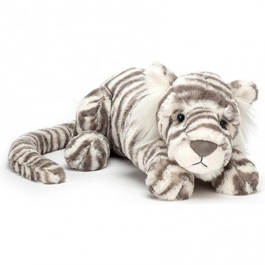 Sacha le tigre blanc - Grand - Jellycat