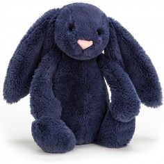 Peluche Lapin Stardust Navy Bashful - 18 cm - Jellycat