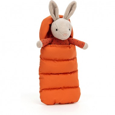 Peluche Lapin et Sac de Couchage Snuggler - Jellycat