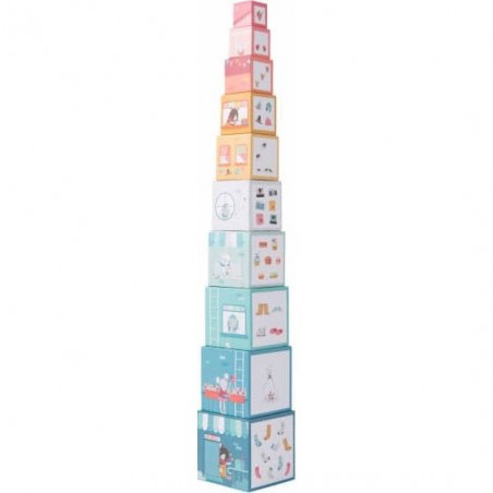 Cubes empilables Les Jolis Trop Beaux