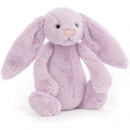 Peluche lapin violet lilas bashful de - Small - Jellycat