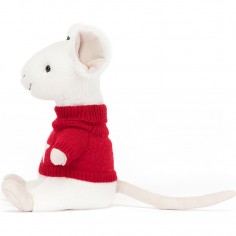 Peluche Souris Pull de Noël - Jellycat 2