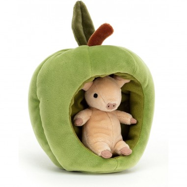 Peluche Cochon dans sa maison Bramblings - Jellycat