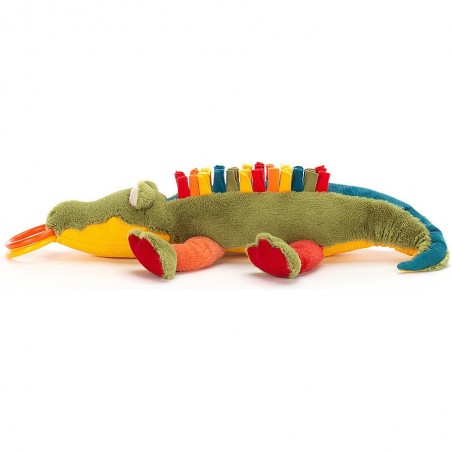 Peluche Crocodile Activités Happihoop - Jellycat