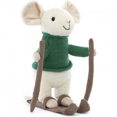 Peluche Merry Souris skieuse - Jellycat