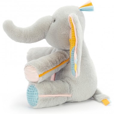Peluche éléphant d'activités Peek-Boo Elly - Jellycat