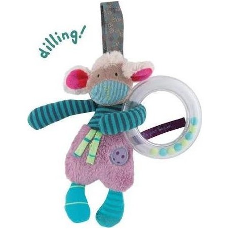 Hochet Anneau Billes Mouton Jolis Pas Beaux
