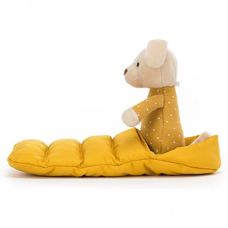 Peluche chiot dans sac de couchage - Jellycat