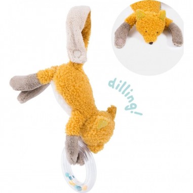 Hochet Anneau Billes Renard "Le Voyage D'Olga" - Moulin Roty Hochet Anneau Billes Renard "Le Voyage D'Olga" - Moulin Roty