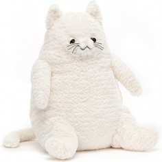 Peluche Peluche Amore chat crème - L: 18 cm x l : 18 cm x H: 26 cm - Jellycat