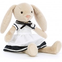 Peluche Lapin Lottie marin - 27 cm - Jellycat