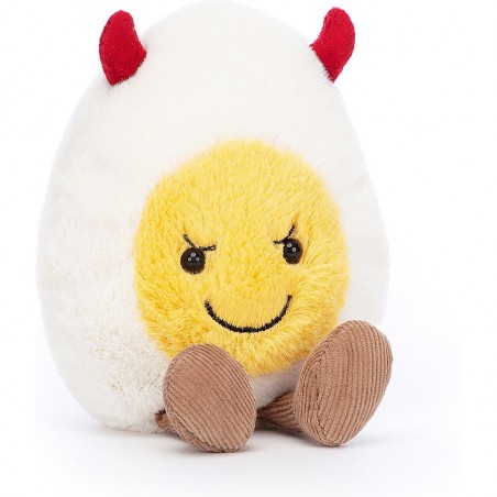 Peluche oeuf dur démoniaque - Devilled - Amuseable - Jellycat