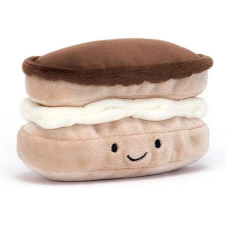Peluche éclair pâtisserie au chocolat Pretty Patisserie - Jellycat