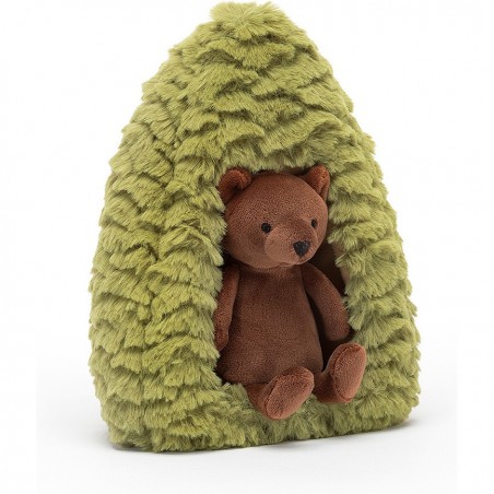 Peluche ours & sapin Forest fauna bear - Jellycat