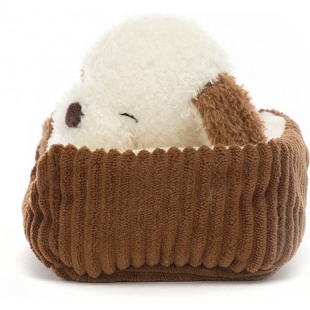 Peluche chien & panier Napping Nipper Dog - Jellycat