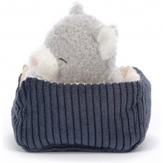 Peluche chat et son panier Napping Nipper Cat - Jellycat 2