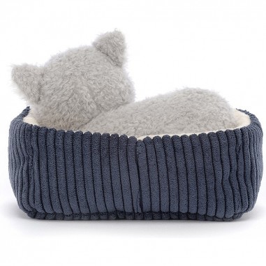 Peluche chat et son panier Napping Nipper Cat - Jellycat