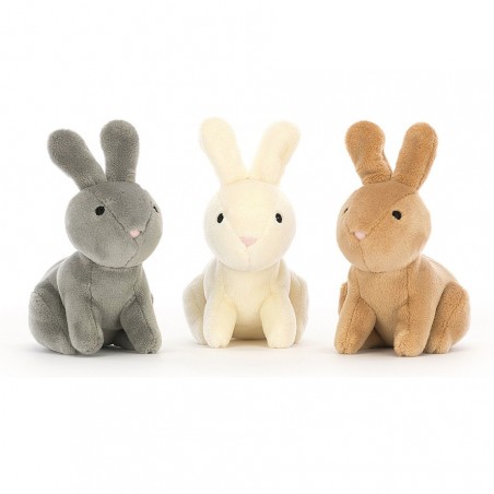 Peluche Nesting Bunnies 3 lapins dans un nid - Jellycat