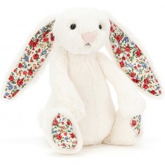 Petite peluche lapin blanc blossom de - Small - Jellycat