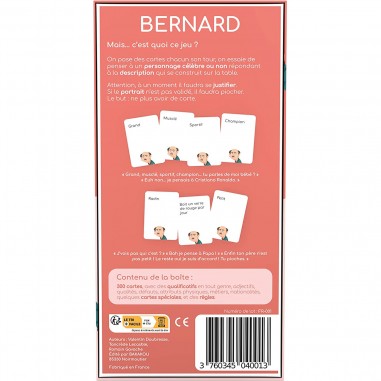 Bernard - Jeux de société - Gigamic