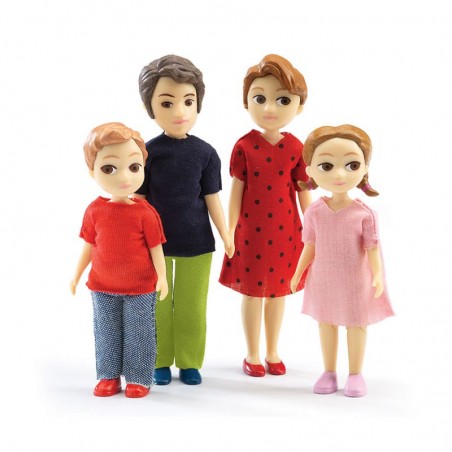 Figurines famille de Thomas et Marion - maison de poupée - Djeco
