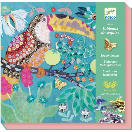 Tableaux de sequins Flamboyants - Djeco