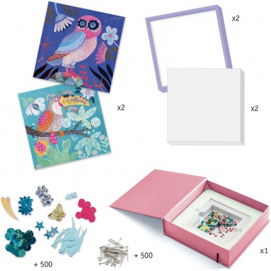 Tableaux de sequins Flamboyants - Djeco