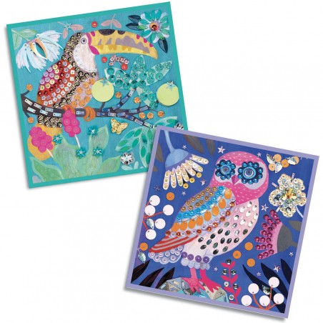 Tableaux de sequins Flamboyants - Djeco