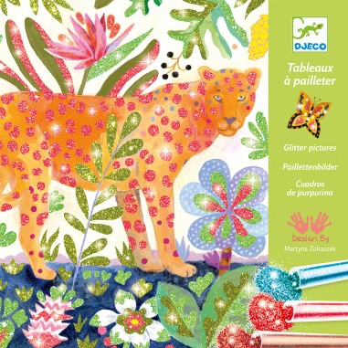 Les plus grands - Tableau à pailleter - La lumière des sirènes - Djeco