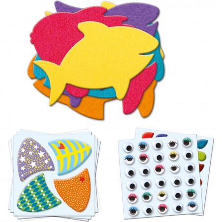 Gommettes : j'aime les poissons - Djeco