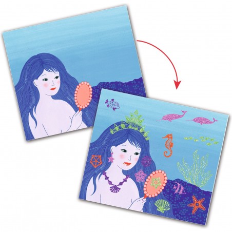 Artistic patch : océane - Djeco