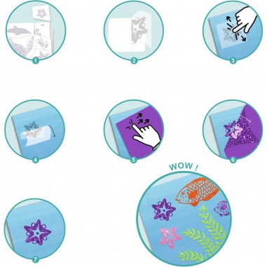 Artistic patch : océane - Djeco