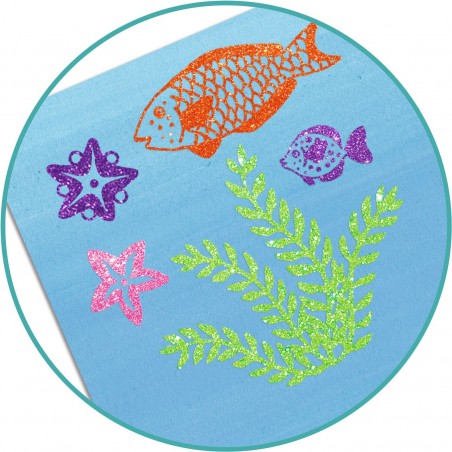 Artistic patch : océane - Djeco