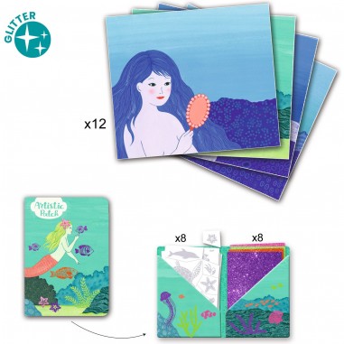 Artistic patch : océane - Djeco